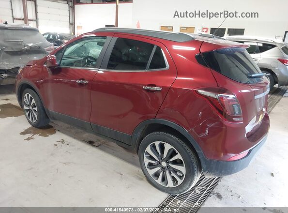 KL4CJASB8MB336238 2021 BUICK ENCORE Бордовый Задняя левая четверть