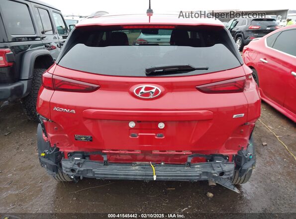 KM8K2CAAXMU733663 2021 HYUNDAI KONA Красный 