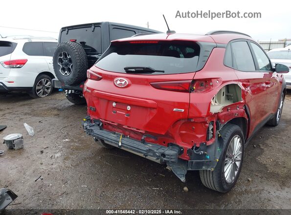 KM8K2CAAXMU733663 2021 HYUNDAI KONA Красный Вид спереди