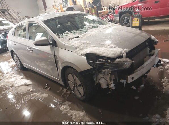 KMHC75LC9LU242662 2020 HYUNDAI IONIQ HYBRID Silver Передня права чверть
