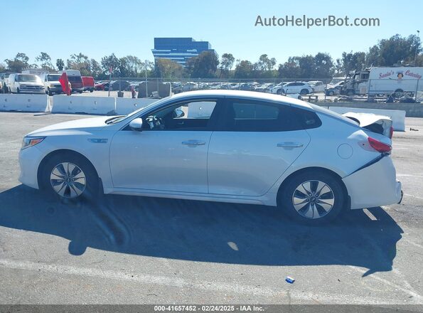 KNAGT4LE5H5017490 2017 KIA OPTIMA HYBRID Белый Панорамный вид салона 360°
