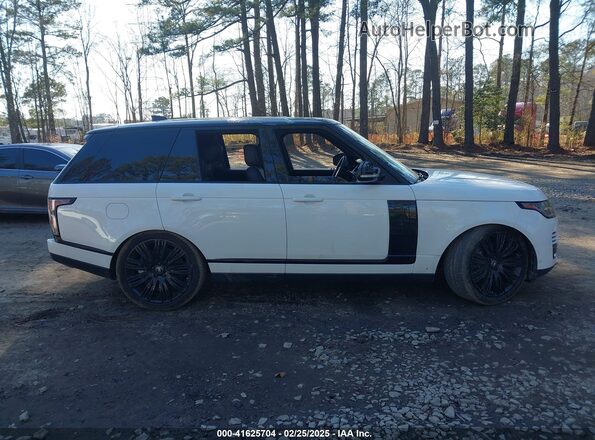 SALGS2SE8LA405785 2020 LAND ROVER RANGE ROVER White წინა პანელის ხედი
