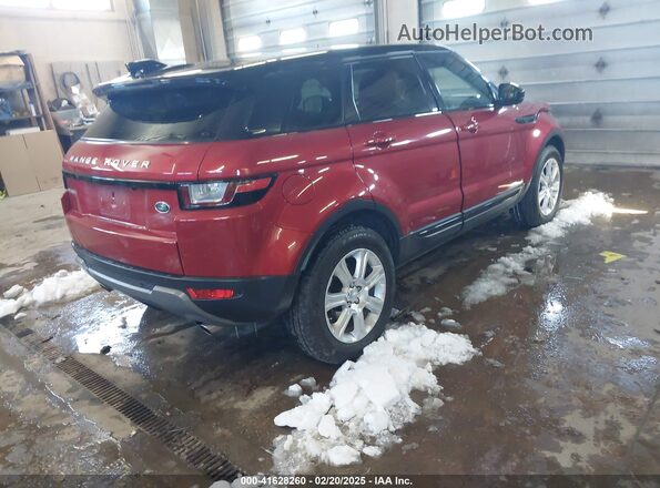 SALVP2RX7KH329773 2019 LAND ROVER RANGE ROVER EVOQUE Красный Задняя правая четверть