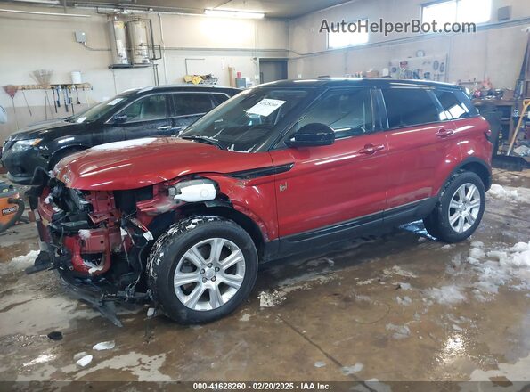 SALVP2RX7KH329773 2019 LAND ROVER RANGE ROVER EVOQUE Красный Передняя левая четверть