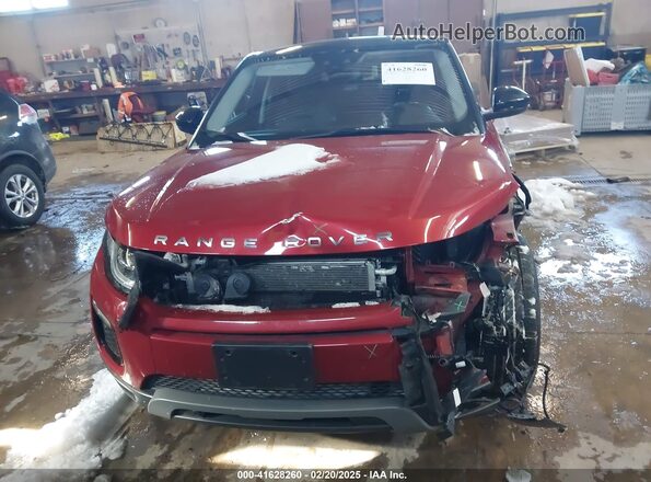 SALVP2RX7KH329773 2019 LAND ROVER RANGE ROVER EVOQUE Красный Вид щитка приборов
