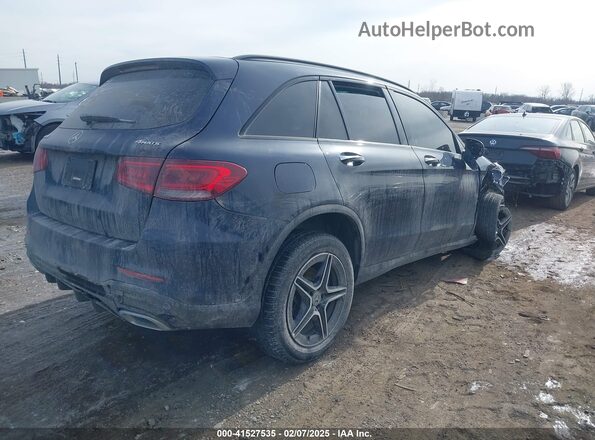 W1N0G8EB5MF921579 2021 MERCEDES-BENZ GLC 300 Blue Rear right