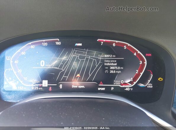 WBA7T2C06NCJ31319 2022 BMW OTHER Dark Blue Widok tylnych siedzeń
