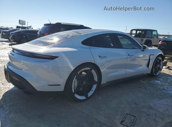 WP0AC2Y10LSA71067 2020 PORSCHE TAYCAN Белый Задняя правая четверть