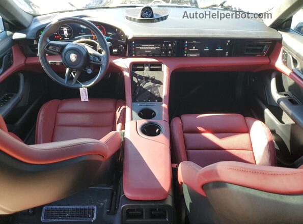 WP0AC2Y10LSA71067 2020 PORSCHE TAYCAN Белый Вид панели приборов