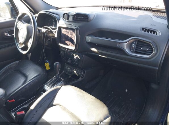 ZACNJBB19LPM04933 2020 JEEP RENEGADE Синий Вид салона спереди