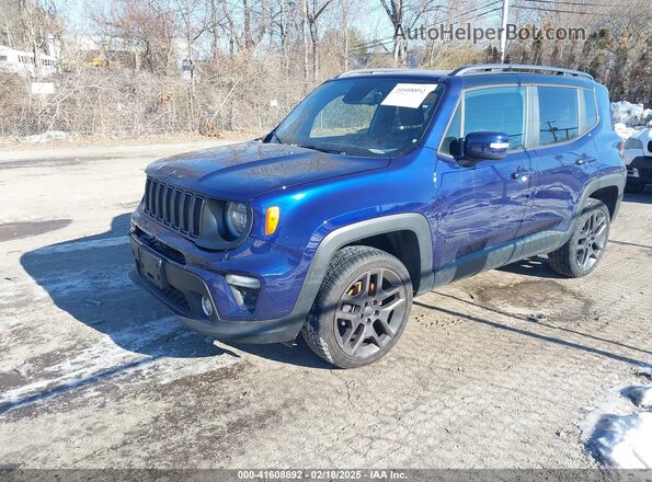 ZACNJBB19LPM04933 2020 JEEP RENEGADE Синий Передняя левая четверть