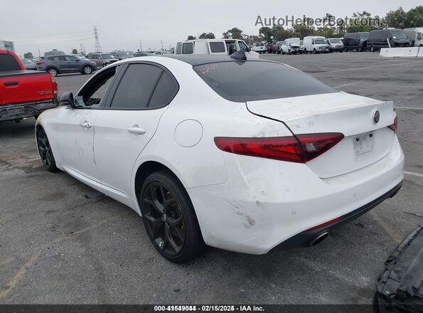 ZARFAMBN1M7647016 2021 ALFA ROMEO GIULIA Белый Задняя левая четверть