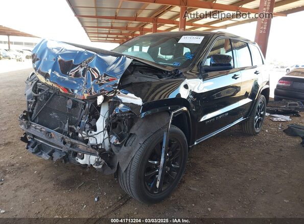 1C4RJEAGXLC244433 2020 JEEP GRAND CHEROKEE Черный Передняя левая четверть
