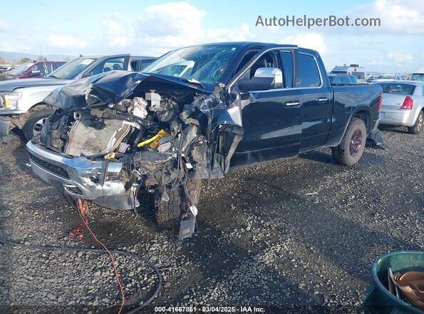 1C6SRFRT2MN742639 2021 RAM 1500 Черный Передняя левая четверть