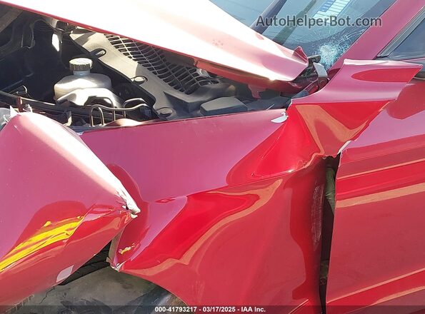 1FA6P8TH8M5101579 2021 FORD MUSTANG Red Դիմացի տեսք