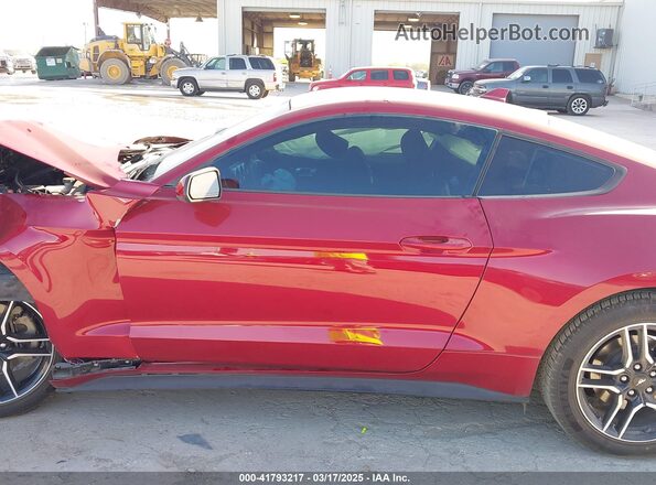 1FA6P8TH8M5101579 2021 FORD MUSTANG Red Սալոնի հետևի տեսք