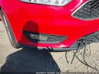 2017 Ford Focus Se Red vin: 1FADP3K26HL231868