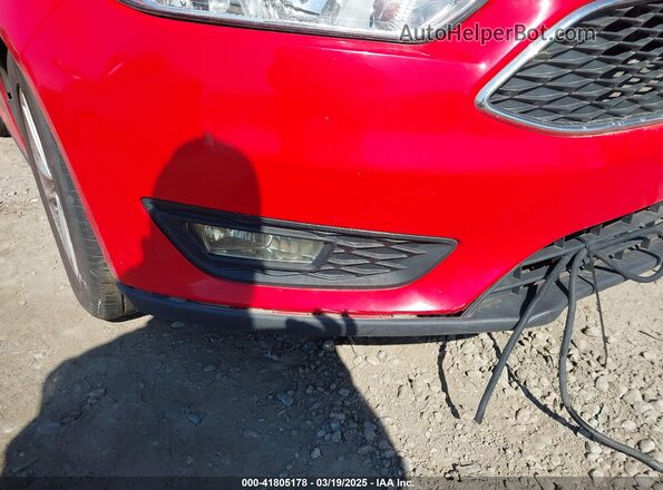 1FADP3K26HL231868 2017 FORD FOCUS Red Vista del cuadro de instrumentos