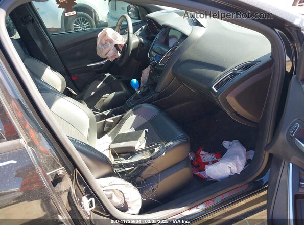 1FADP3L92JL220352 2018 FORD FOCUS ST Черный Вид салона спереди