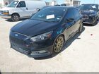 2018 Ford Focus St   Черный vin: 1FADP3L92JL220352