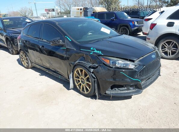 1FADP3L92JL220352 2018 FORD FOCUS ST Черный Передняя правая четверть