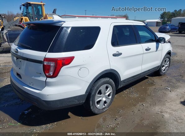 1FM5K8AR8GGA46863 2016 FORD EXPLORER Белый Задняя правая четверть
