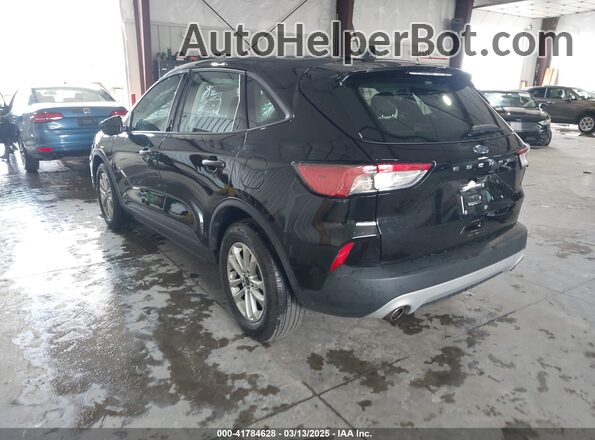 1FMCU0F6XMUA77921 2021 FORD ESCAPE Черный Задняя левая четверть
