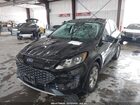 2021 Ford Escape S Черный vin: 1FMCU0F6XMUA77921