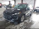 2021 Ford Escape S Черный vin: 1FMCU0F6XMUA77921