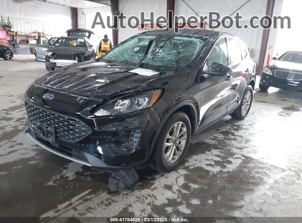 1FMCU0F6XMUA77921 2021 FORD ESCAPE Черный Передняя левая четверть