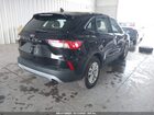 2021 Ford Escape S Черный vin: 1FMCU0F6XMUA77921