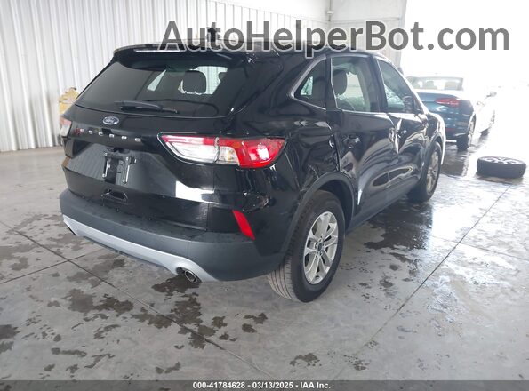 1FMCU0F6XMUA77921 2021 FORD ESCAPE Черный Задняя правая четверть