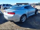 2017 Chevrolet Camaro 1lt Silver vin: 1G1FB1RX1H0153775