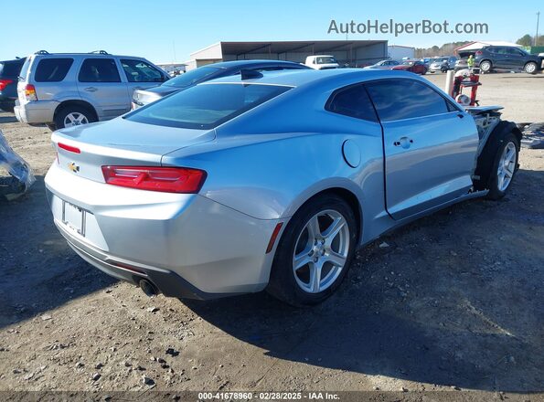 1G1FB1RX1H0153775 2017 CHEVROLET CAMARO Silver Trasero derecho
