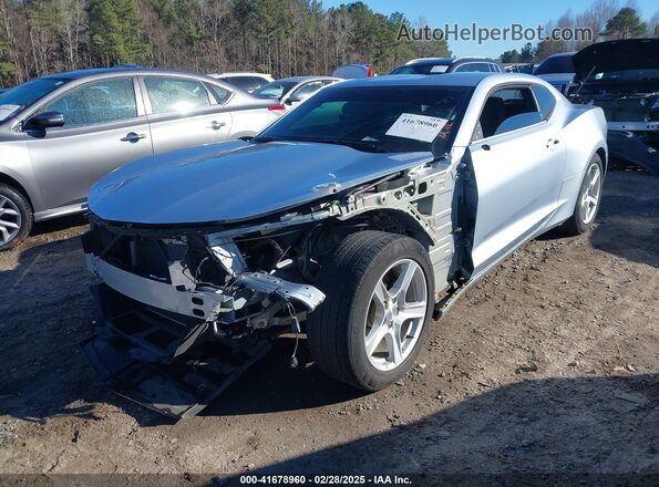 1G1FB1RX1H0153775 2017 CHEVROLET CAMARO Silver Vista tres cuartos delantera izquierda