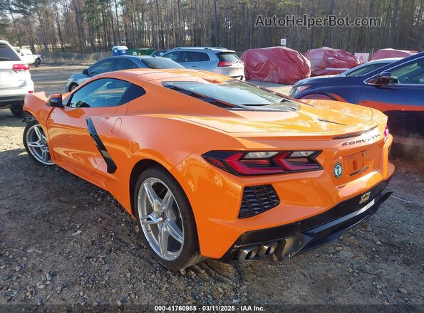1G1YA2D46R5118118 2024 CHEVROLET CORVETTE Оранжевый Задняя левая четверть
