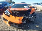 2024 Chevrolet Corvette Stingray Rwd  1lt Оранжевый vin: 1G1YA2D46R5118118