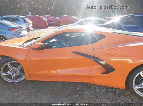 1G1YA2D46R5118118 2024 CHEVROLET CORVETTE Оранжевый Панорамный вид салона 360°