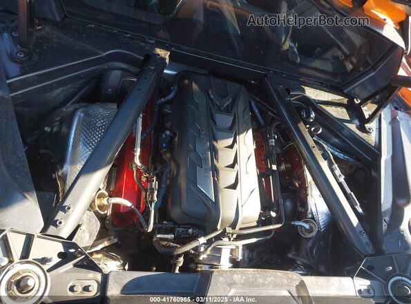 1G1YA2D46R5118118 2024 CHEVROLET CORVETTE Оранжевый Вид сзади