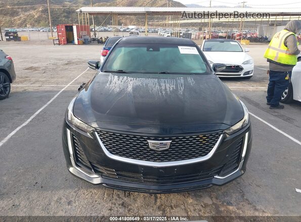 1G6DM5RK5L0131469 2020 CADILLAC CT5 Black Widok zestawu wskaźników