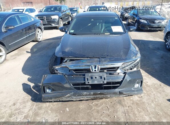 1HGCV1F32MA094129 2021 HONDA ACCORD Черный Вид щитка приборов