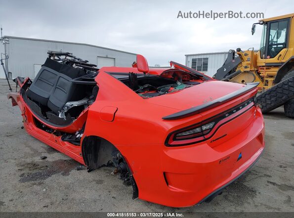 2C3CDXGJ8MH581388 2021 DODGE CHARGER Orange Tył lewy
