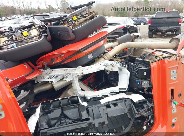 2C3CDXGJ8MH581388 2021 DODGE CHARGER Orange Widok wnętrza z przodu
