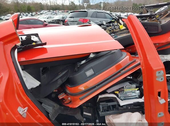 2C3CDXGJ8MH581388 2021 DODGE CHARGER Orange Widok naklejki z numerem VIN