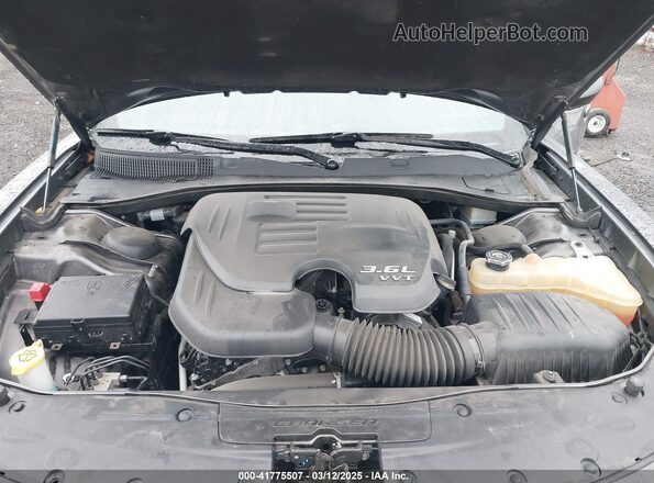 2C3CDXHG8HH607237 2017 DODGE CHARGER Серый Вид сзади