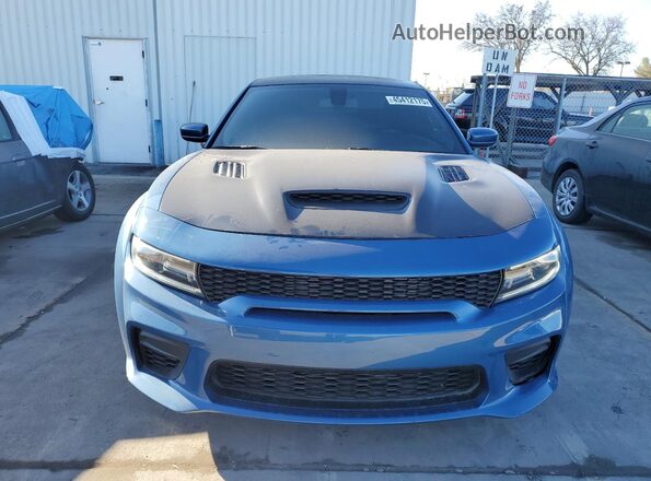 2C3CDXL95MH539451 2021 DODGE CHARGER Blue Widok z przodu