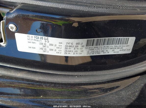 2C4RC1EG6LR113360 2020 CHRYSLER PACIFICA Black ძრავის განყოფილების ხედი