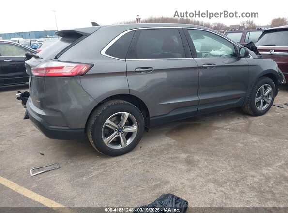 2FMPK4J99MBA20468 2021 FORD EDGE Серый Задняя правая четверть