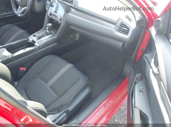 2HGFC1F32LH683068 2020 HONDA CIVIC Red Widok wnętrza z przodu