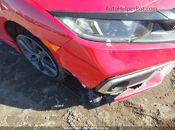 2HGFC1F32LH683068 2020 HONDA CIVIC Red Widok z przodu